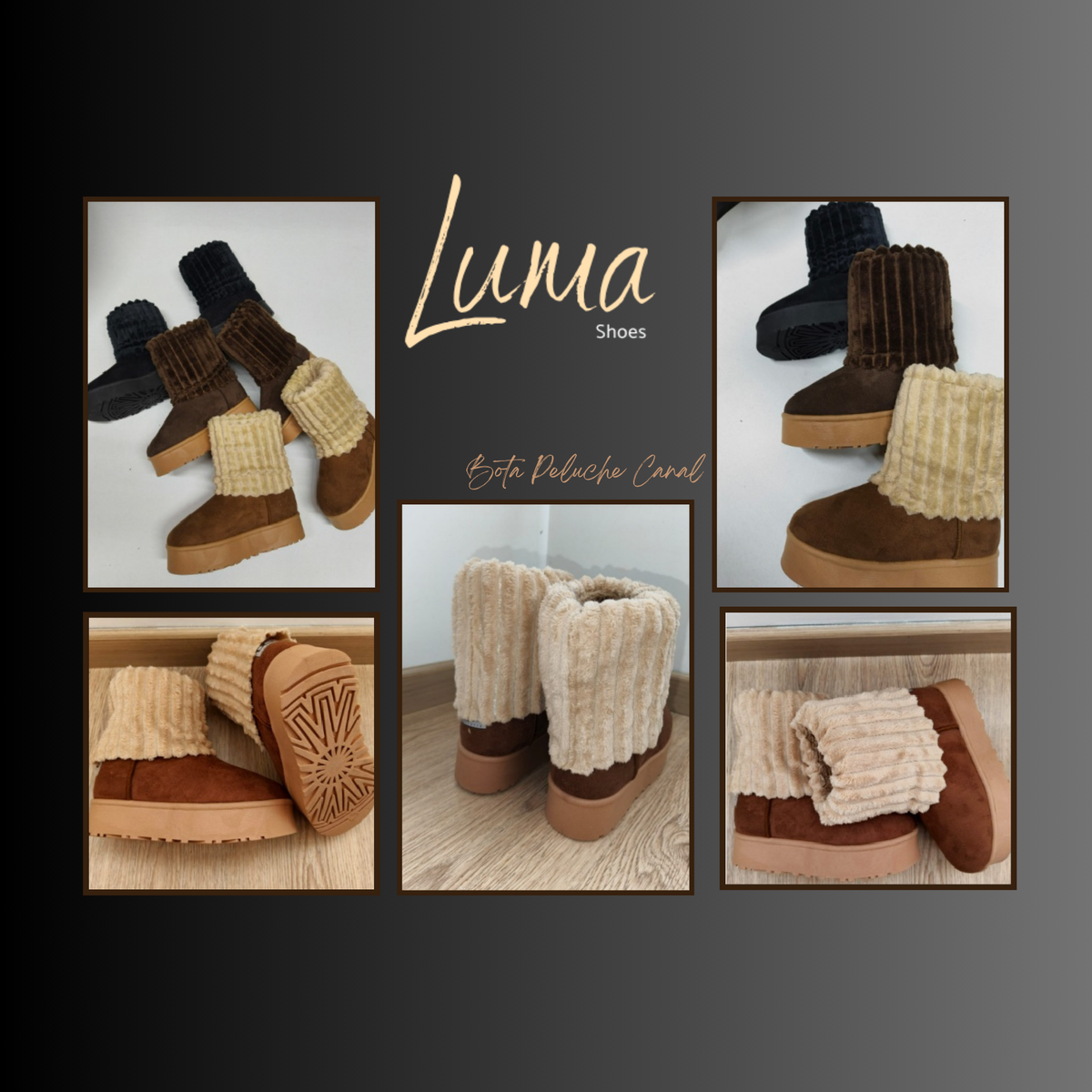 Bota Peluche Canal