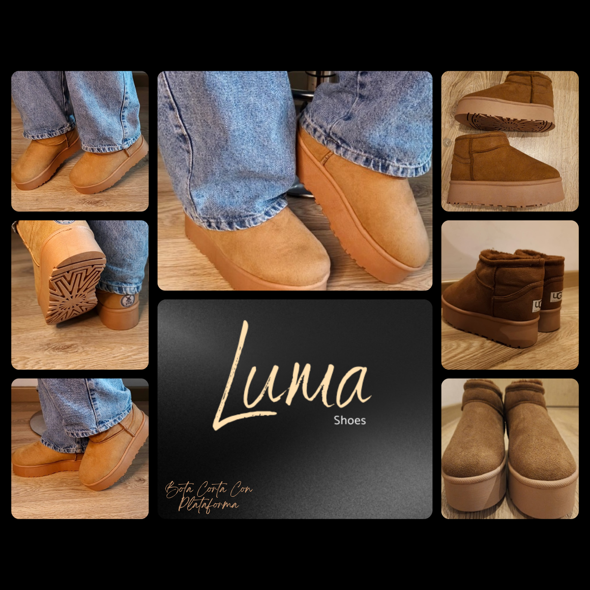 Bota corta con Plataforma